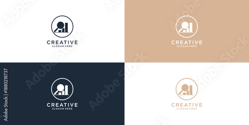 The logo of the bar business consulting statistics is on the rise