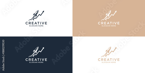 The logo of the bar business consulting statistics is on the rise