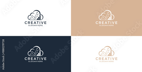 The logo of the bar business consulting statistics is on the rise