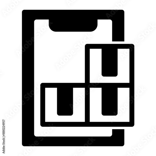 Inventory Supply Icon from Cyber Monday Icon Collection (Mixed Style)