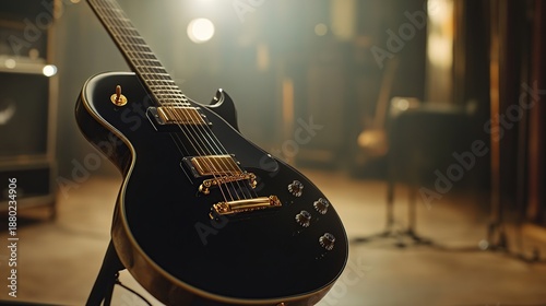 electric guitar close up