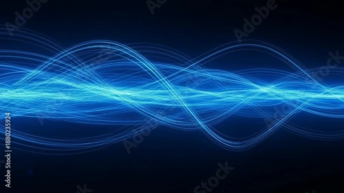 Abstract Blue Energy Stream