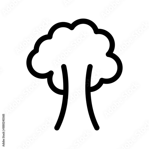 Tree Icon Vector Symbol Design Illustration