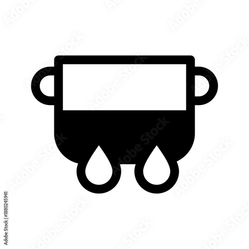 High Heat Icon Vector Symbol Design Illustration
