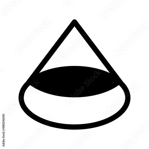 Cone Icon Vector Symbol Design Illustration