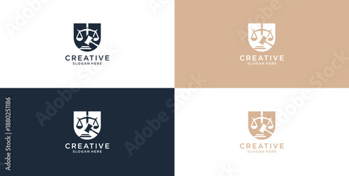 best law firm vector logo
