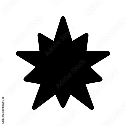 Boom Icon Vector Symbol Design Illustration