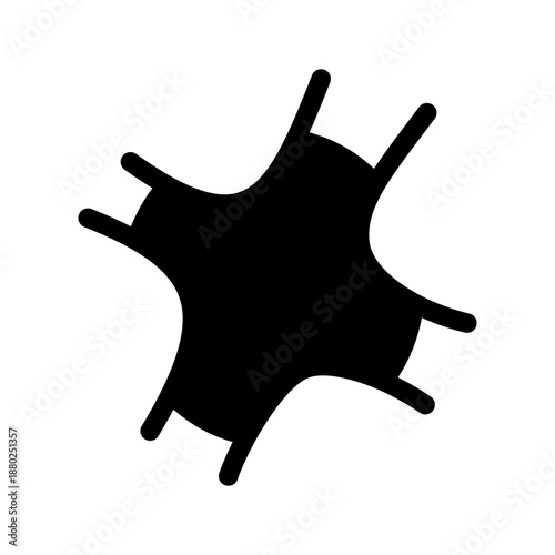 Angry Mark Icon Vector Symbol Design Illustration