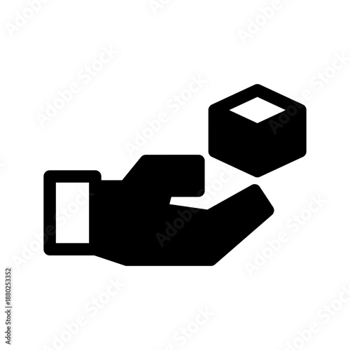 Product Presentation Icon Vector Symbol Design Illustration
