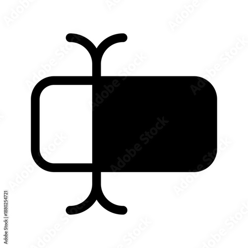 Type Icon Vector Symbol Design Illustration