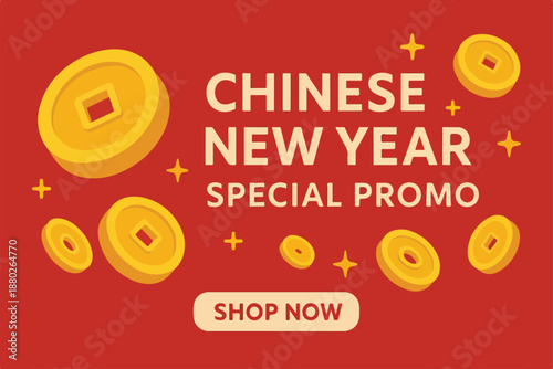 vector poster lunar sale 2026 e-commerce 10