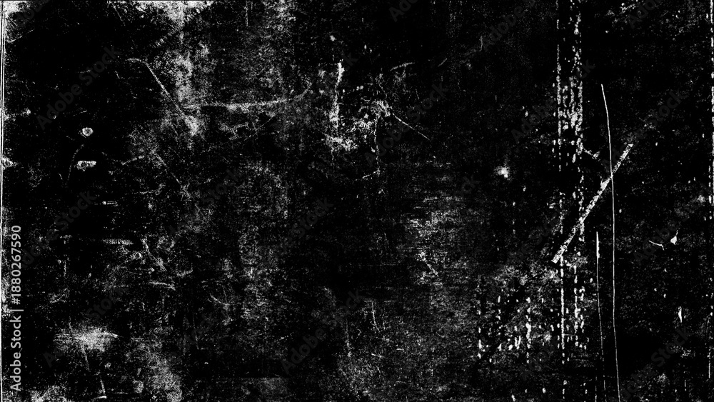 Obraz premium Texture of scratches, chips, scuffs, dirt on old aged surface . Old, vintage film effect overlay.