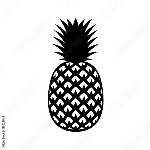 vector illustration of a pineapple
