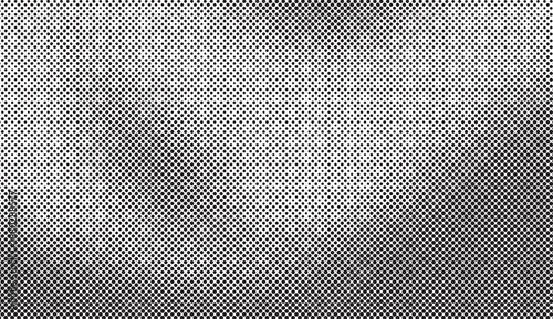 Abstract black and white halftone background.Vector halftone dots texture background