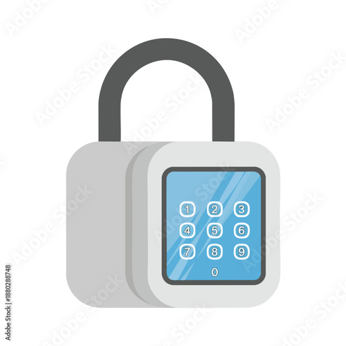 Digital Lock with Keypad Security