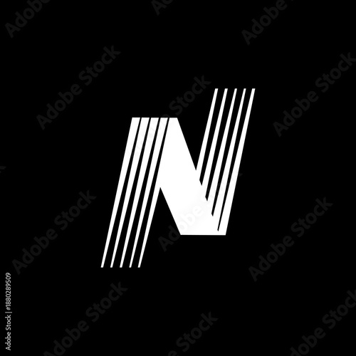 Creative N Letter Logo Design for Modern Brands