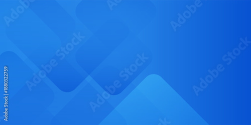 Abstract blue geometric shapes on blue gradations background. banner design blue pattern. Website digital presentation. Vector illustration