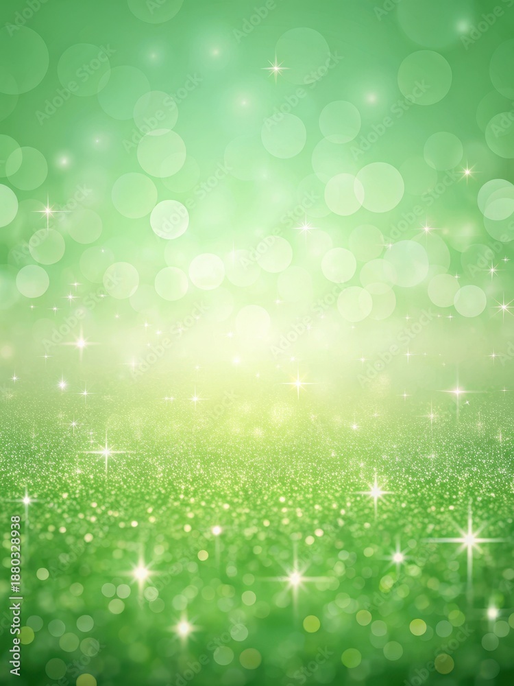 Obraz premium Soft gradient green wallpaper with subtle shimmer