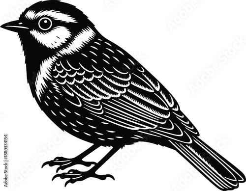 Warrior woman with sword in dynamic fighting stance