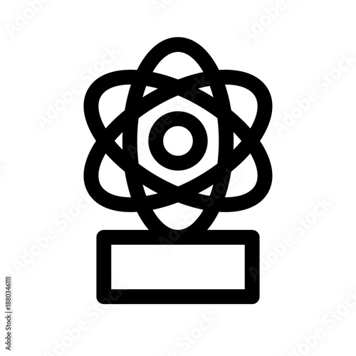 Fotografie Science Trophy Icon