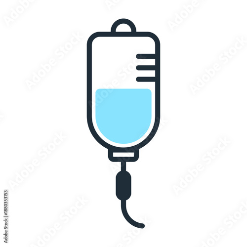 Infuse icon, iv bag icon
