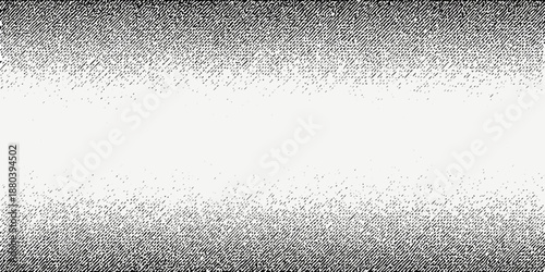 Static and grainy image with a brighter rectangular area in the center
