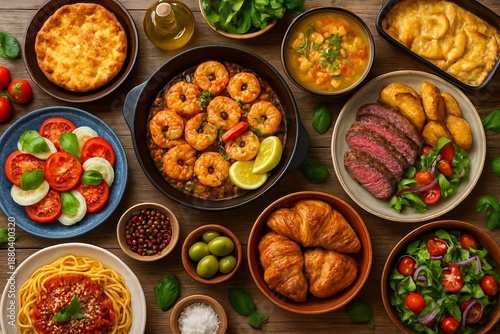 Wallpaper Mural Culinary Delights Torontodigital.ca