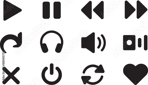 Black media control and interface play