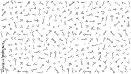 Assorted screws and fasteners in minimalist design with soft gray tones on white background for DIY projects