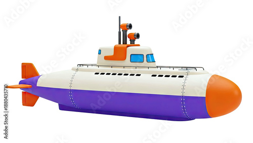 Cartoon Submarine