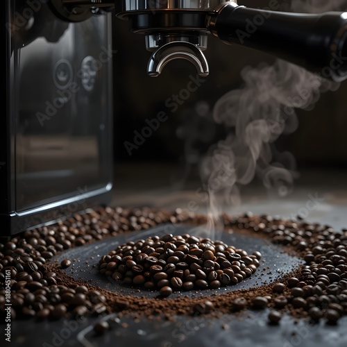 Espresso Coffee Aroma Frame