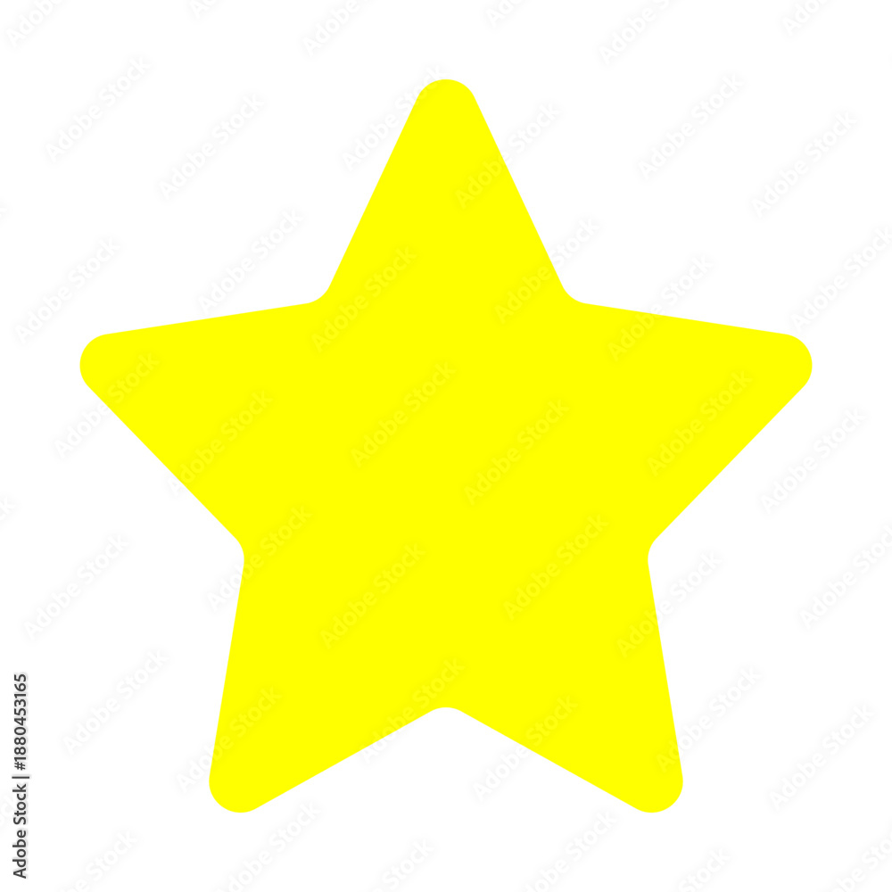 Obraz premium Lucky Star Vector Flat Icon Design