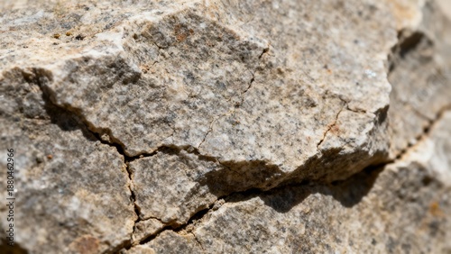 Macro Close-Up of Natural Stone Surface