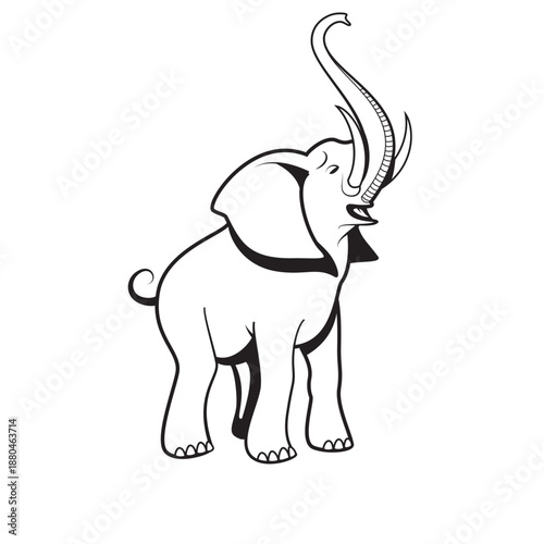 elephant vector illustration