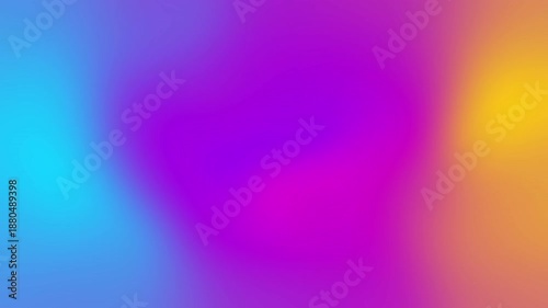 Abstract fluid gradient liquid background loop featuring moving colorful pink and purple paint for creative video 4K UHD