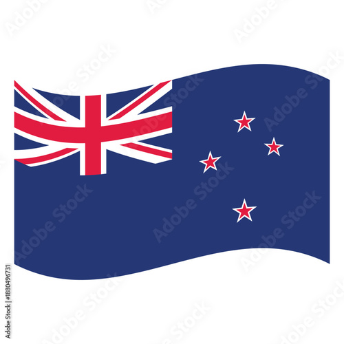 New Zealand national waving...
