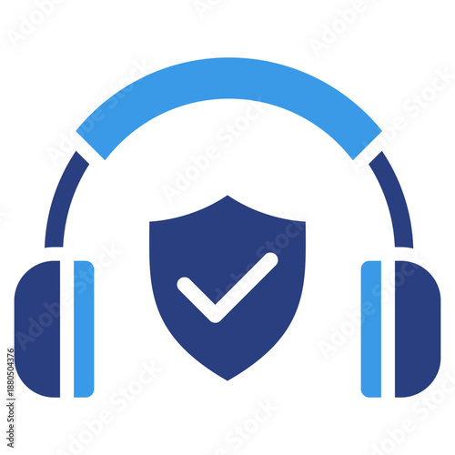 Ear Protection  Icon Element For Design