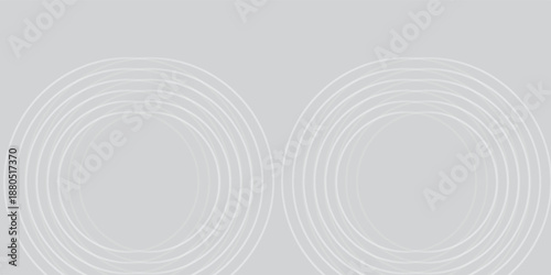 Foto Abstract white geometric lines glowing on a gray background