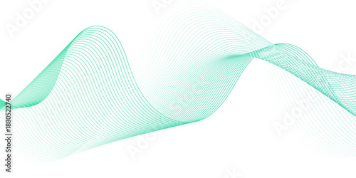 Dynamic minimal smoke sound line. Energy abstract smooth colorful gradient frequency isolated element creative blend. Science tech swirls with thin twisted connected vibration simple grid.
