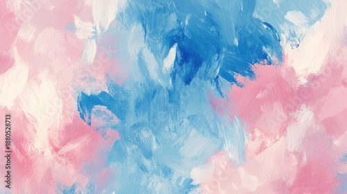 Pastel Pink Blue Abstract Background Illustration