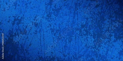 Modern beautifully textured royal blue painted surface with subtle lighting and brush strokes abstract simple art