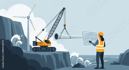 Offshore Wind Farm Construction and Planning