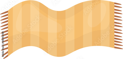 Vector Summer Beach Vacation Essentials Icon Set and Tropical Travel Elements