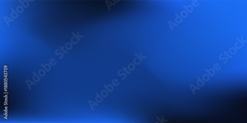 Modern Blue Gradient Abstract Background. Blurred Gradient with grain noise texture effect, elegant and futuristic good for wallpaper abstract simple modern