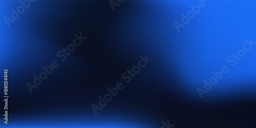 Modern Blue Gradient Abstract Background. Blurred Gradient with grain noise texture effect, elegant and futuristic good for wallpaper abstract
