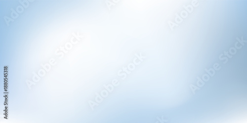 Blue simple studio room. Limbo light background. Abstract 3d backdrop for product presentation. Minimal wall scene abstract simple modern