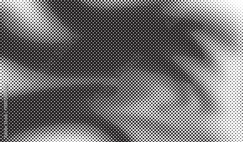 Wave Grunge halfton pattern dot background pixel bitmap gradient texture