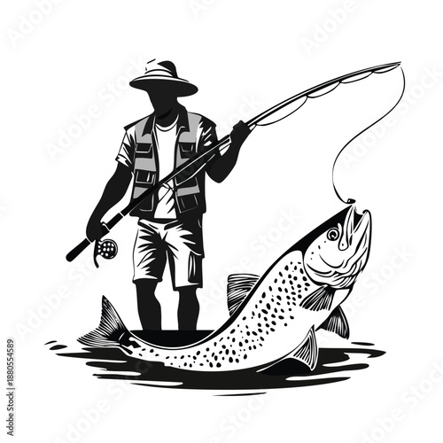 pirate character with sword vector illustration