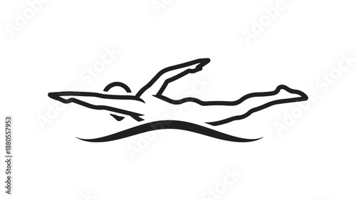 Tennis Rackets and Cross Symbol, Christian Faith in Sports Vector Illustration