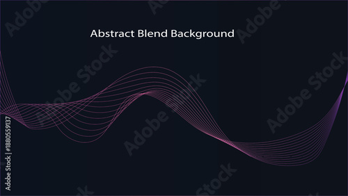 Abstract blend background dark waveAbstract blend background dark wave